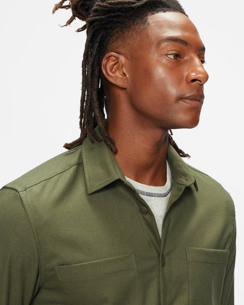 <P>Ls Twill Flannel Shacket</P>